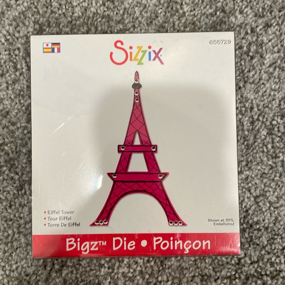 Sizzix | Eiffel Tower | Bigz Die | New